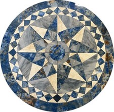 Floor Medallion Marble 30''x30''
