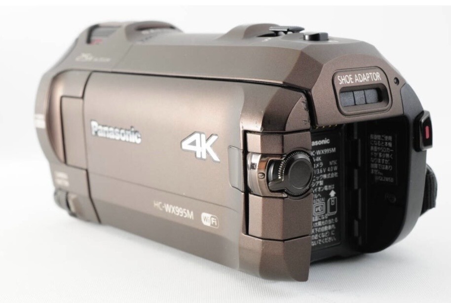 【ほぼ新品】パナソニック デジタル 4K ビデオカメラ HC-WX995M-T ほぼ新品】パナソニック デジタル 4K ビデオカメラ HC-WX995M-T ビデオ