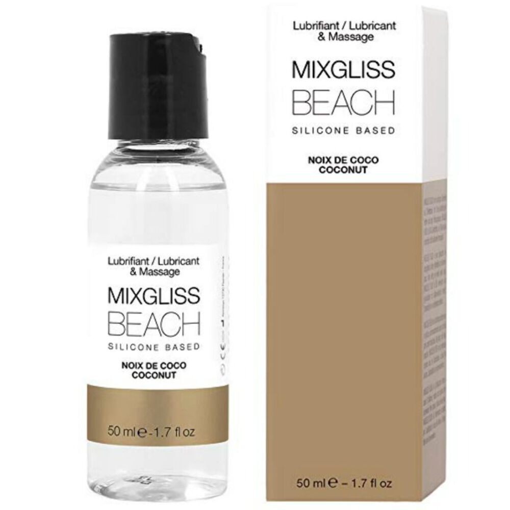 Mixgliss - Lubrificante Al Silicone Da Spiaggia 50ml: Massaggi e Benefici Profum