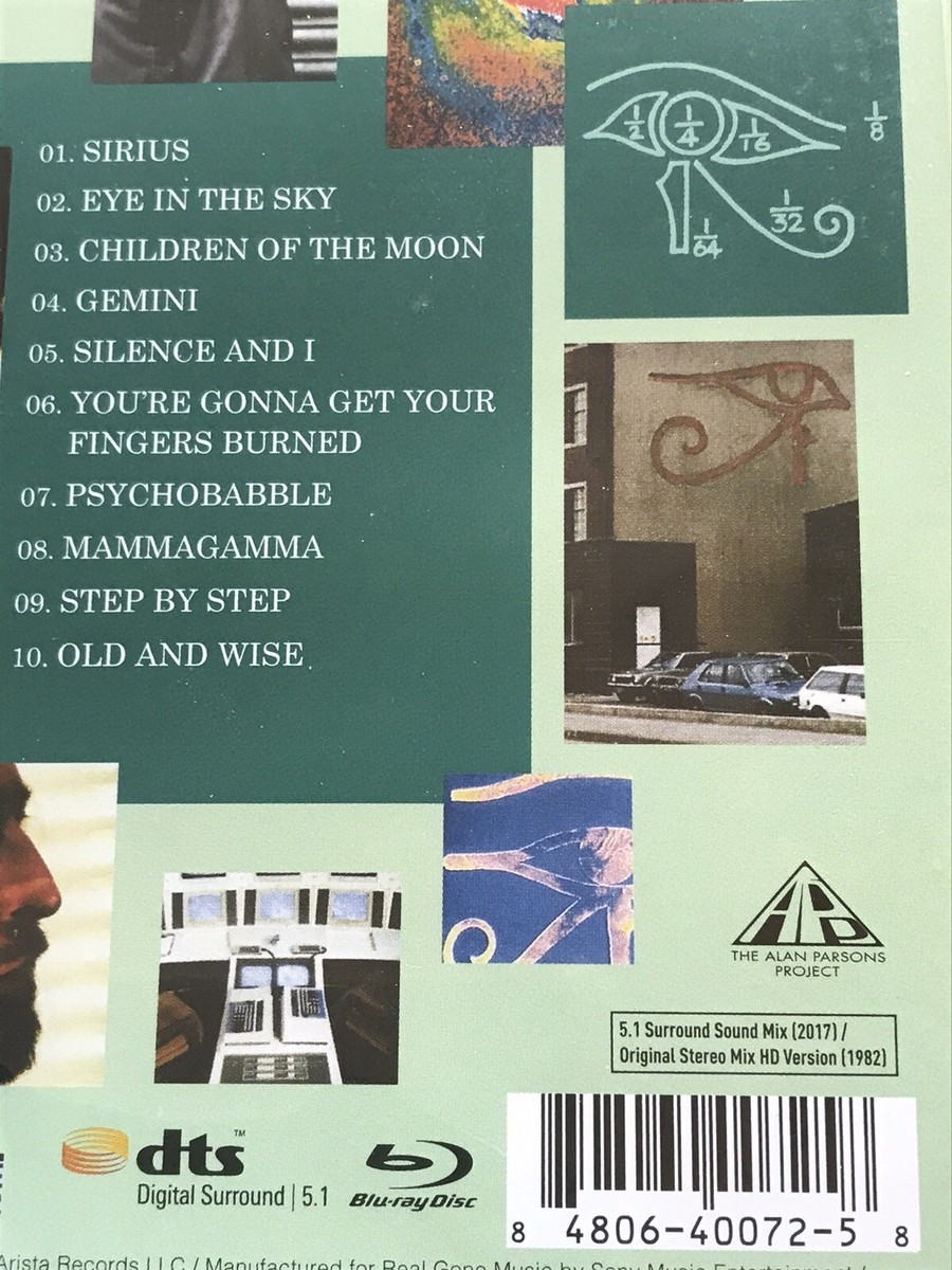 アラン・パーソンズ・プロジェクト アイ・イン・ザ・スカイ blurayAudio Amazon.co.jp: EYE IN THE SKY [12 inch Analog]: ミュージック
