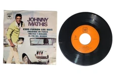Johnny Mathis Light My Fire Doors Cover EP 45 rpm Mexican pressing CBS