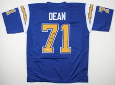 Fred Dean Signed Jersey Inscribed 