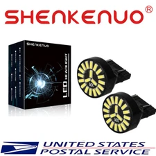 2pcs White 3156 3157 LED Backup Reverse Lights For Ford F150 1991-2017