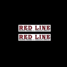 Redline - Chatsworth Fork decals - for STEEL FORK