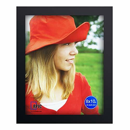 8x10 Picture Frames Made Of Solid Wood High Definition Glass For Table Top Displ-image