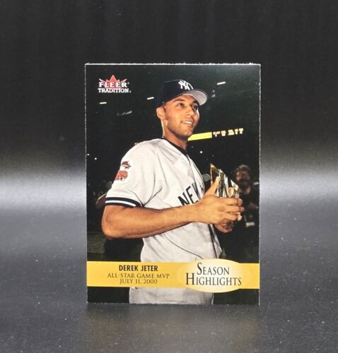 2000 Fleer Tradition Update DEREK JETER Highlights Card U5 New York Yankees