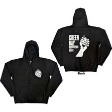Green Day 'American Idiot The Musical' Black Zip Hoodie - NEW