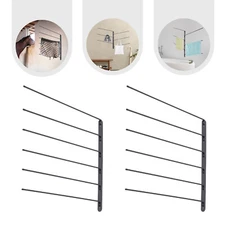 2 Pcs Saddle Pad Rack Horse Blanket Holder Heavy Duty 180 Degree Swivel