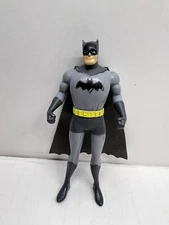 TOYSMITH DC 5.5" Gray Adam West BATMAN Bendable Posable ACTION FIGURE Toy