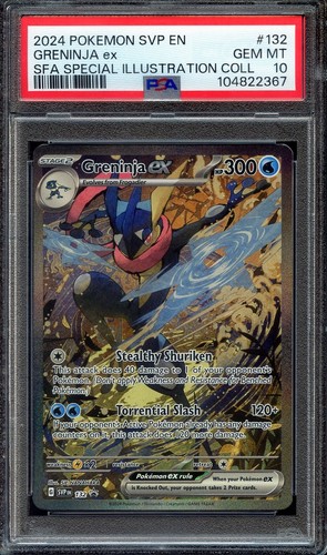 PSA 10 - Greninja ex SVP 132 SFA Special Illustration Rare - Pokemon
