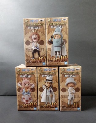 WCF OP One Piece World Collectable Figure WANOKUNI STYLE2 All 5 types set WCF OP One Piece World Collectable Figure WANOKUNI STYLE2 All 5 types set