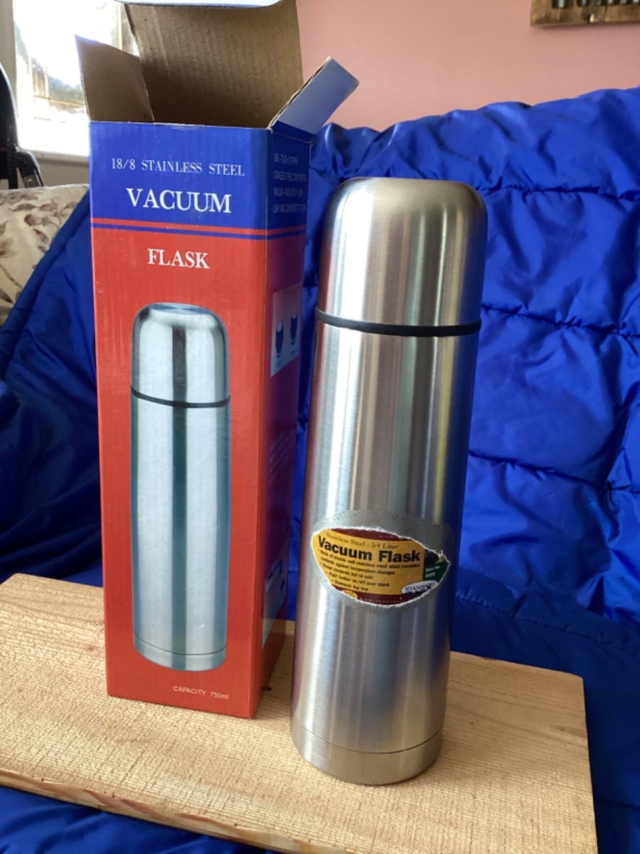 Stansport 8920 18/8 Stainless Steel 3/4 Liter Vacuum Flask - Pre