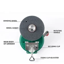 Hand Grinder Desktop Household Small Knife Grind Machine Industrial Grade