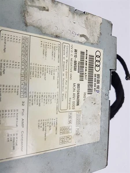 2000-2004 MK2 B6 AUDI A4 SATELLITE NAVIGATION SAT NAV CD UNIT 8E0035192D - Image 4 of 4