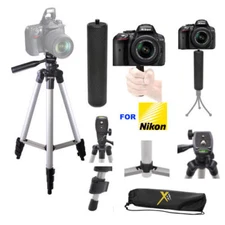 50" PROFESSIONAL TRIPOD + SPORTS GRIP FOR NIKON D3000 D3100 D3200 D3300 D5000