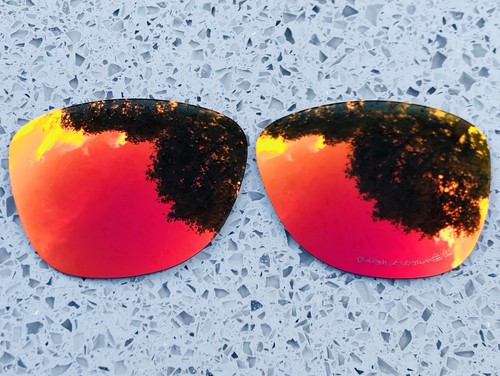 GEÄTZTE POLARISIERTE FEUERROT GESPIEGELTE ERSATZLINSEN FÜR OAKLEY FROGSKINS - Bild 2 von 3