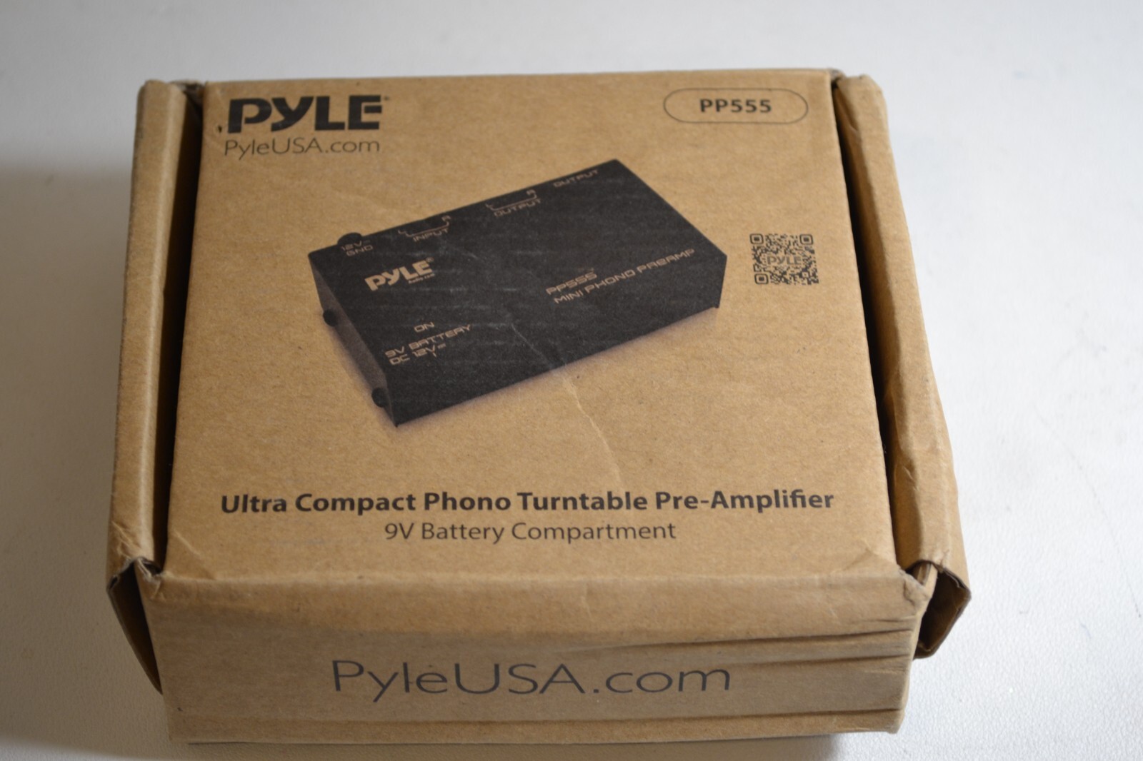 Pyle PP555 Ultra Compact Phono Turntable Pre-Amplifier