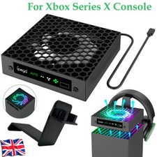 Top Cooling Fan For Xbox Series X Console with Colorful Light Cooling Fan UK