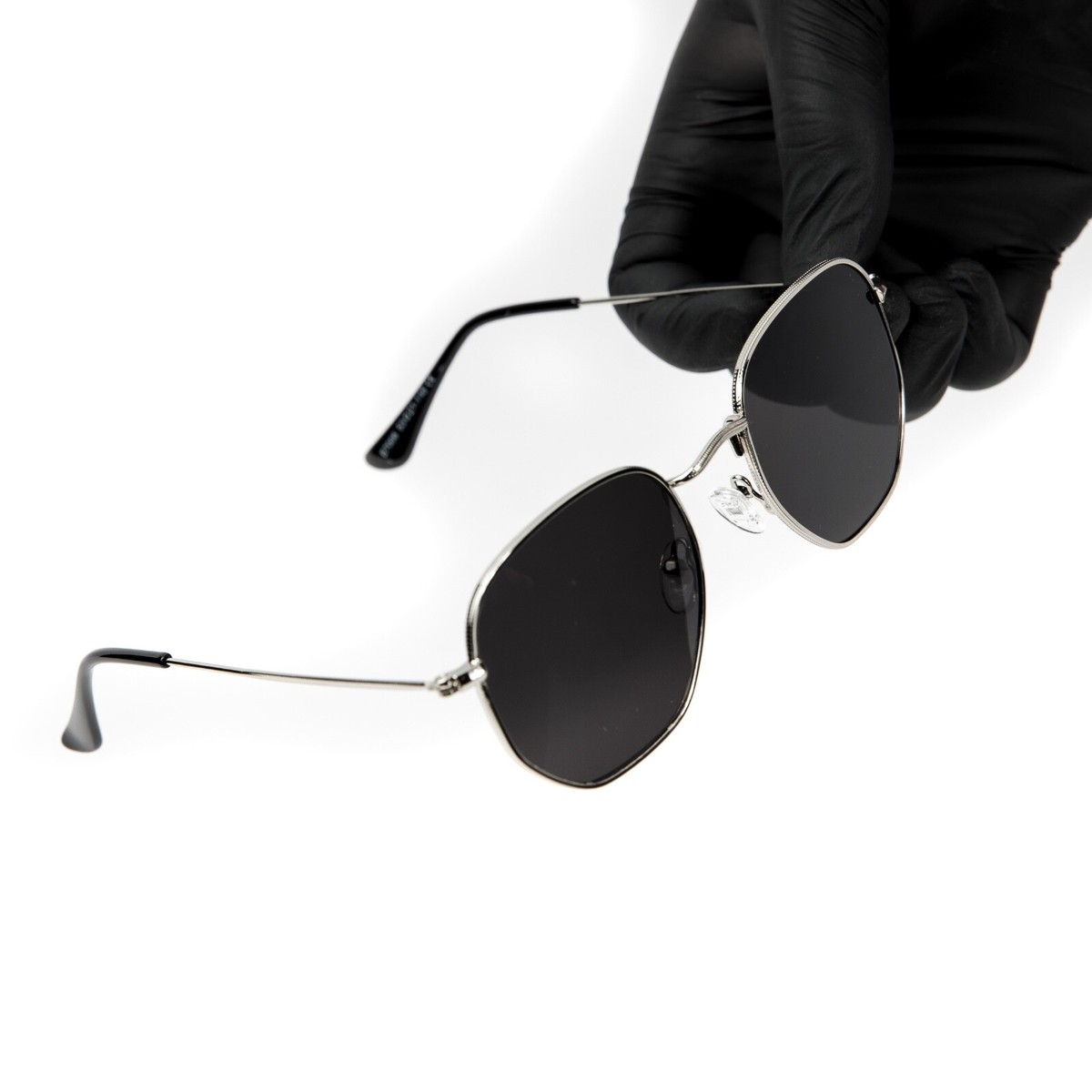 Elegant Black Sunglasses Black Square Sunglasses #1116021 | Zenni Optical main image 4