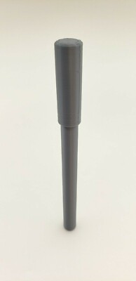 3D Printed Apple Pencil Case Silver PLA Plastic