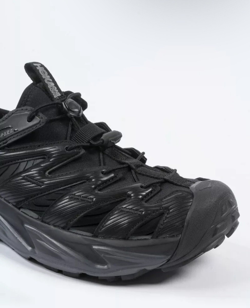 NEW! MEN'S HOKA ONE ONE HOPARA TRAIL RUNNING SHOES Sandals Black
