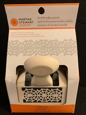 Martha Stewart Halloween Double Edge Punch "Spiderweb" Brand NEW in sealed box 