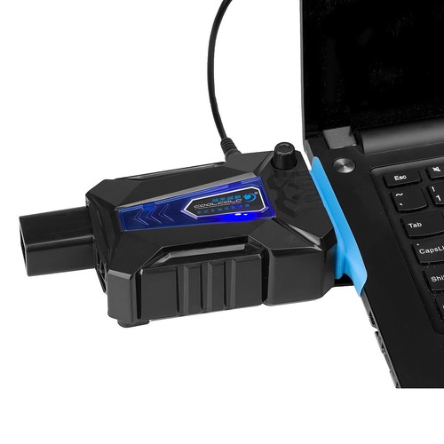Laptop Cooler Air Extractor Exhaust Vacuum Side Fan Tube Speed Control USB Power - 第 6/12 張圖片
