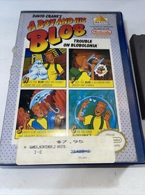Un ragazzo e il suo blob Nintendo Entertainment System 1989 NES.  Testato.