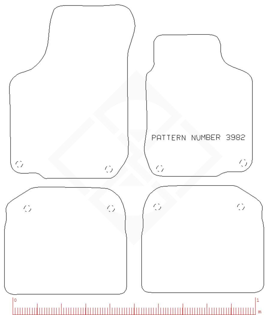 Car Mats For Volkswagen Beetle Convertible 0310 Prestige Carpet Mats In Black eBay