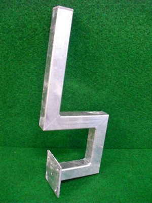 Balkongeländer stützen verzinkt