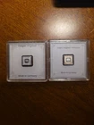 1 Gram Silver Bar GEIGER Original Premium in Square Capsule Assay .999 fine X2