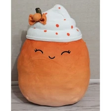 2021 18 " KENDLA Pumpkin Spice Latte Drink Squishmallow Kelly Toy Ombre Target