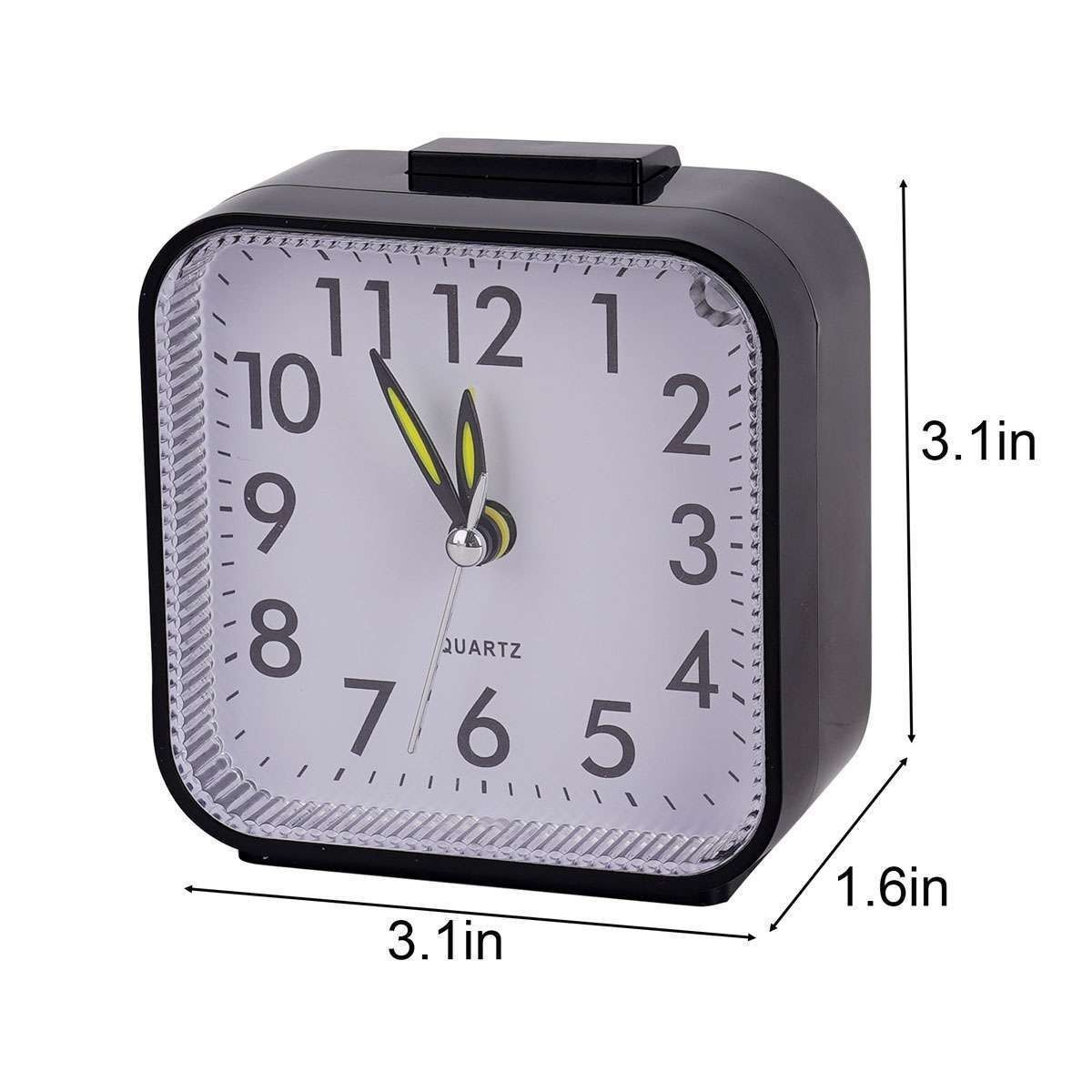 Nightlight Snooze Quiet Battery Powered Bedroom Non Ticking