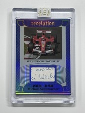 Michael Schumacher 2025 Eternal /75 Revelation Authentic History Relic