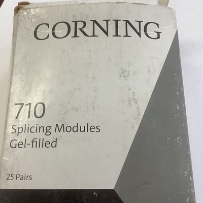 710 Splicing Modules 25 Pair Gel Filled 710-BC1-25 Corning 80-6110-4765-7 24PACK