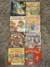 Berenstain Bears Lot of 8 Paperback Books by Stan and Jan and Mike Berenstain
