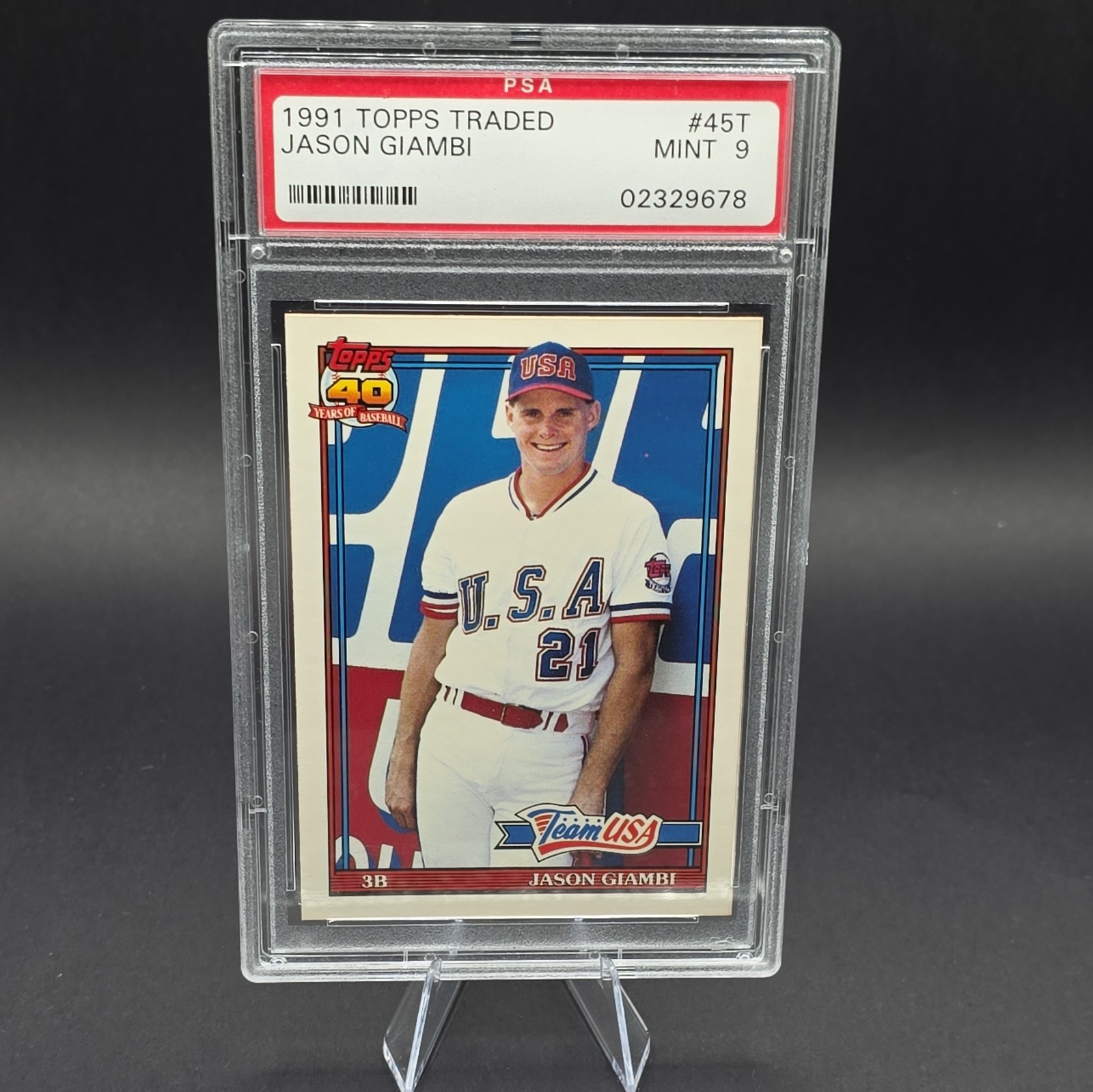 1991 Topps Traded - Jason Giambi #45T (RC)