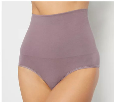 BREEZIES Set of 2 Modern Cotton Seamless High Waisted Shaping Briefs A463936