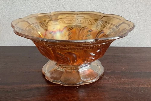 Gorgeous Vintage Carnival Glass Bowl