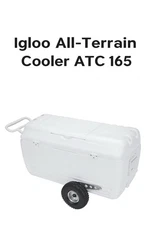 Igloo ATC 165-Qt All-Terrain Cooler (WHEELED W/ Off-road Tires) New In Box