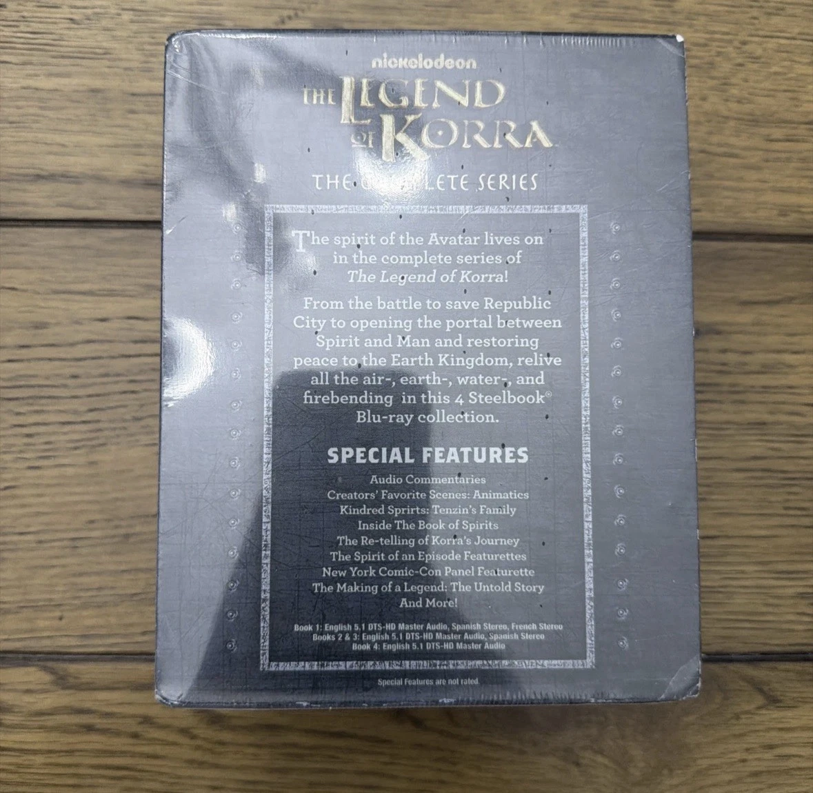 The Legend of Korra: Complete Series LIMITED EDITION BLURAY STEELBOOK PRESALE