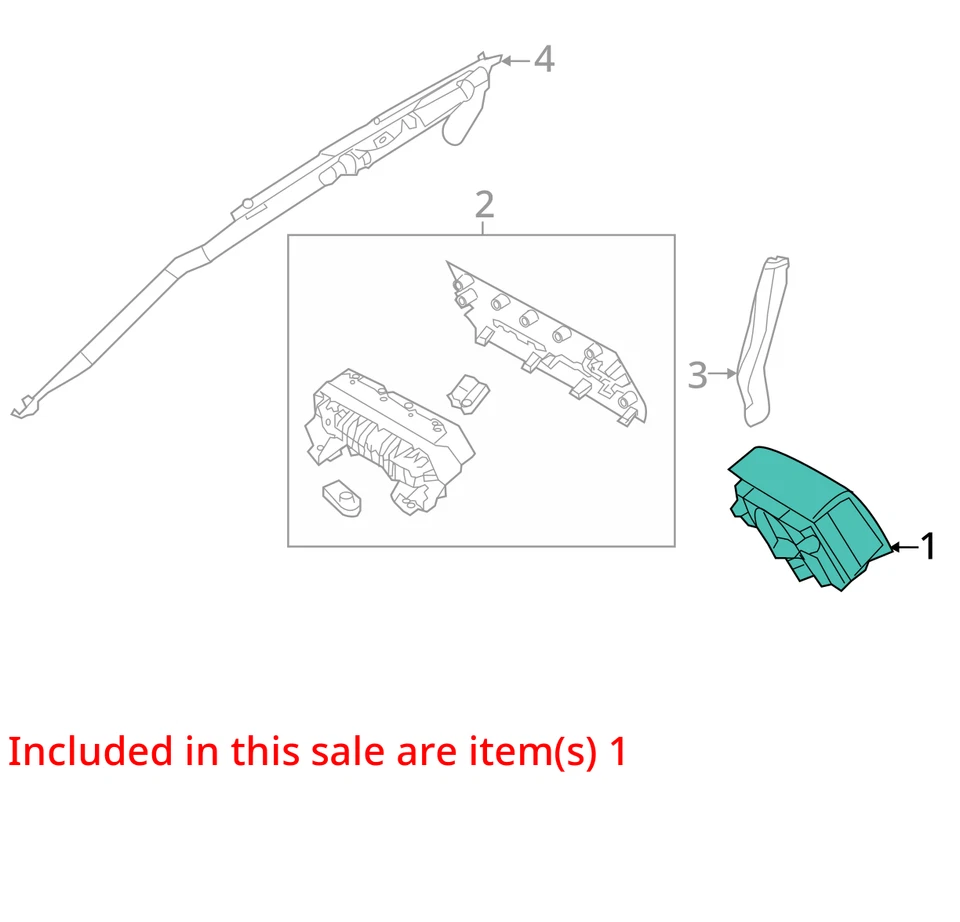 Bolsa de aire airbag volante conductor Ford F350 Super Duty 08-16 OEM LKQ Foto 4 de 4