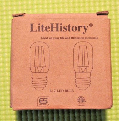 E17 Led Bulb 2W Energy Saving Warm White 2700K Pack Of 2 Home Appliance Light