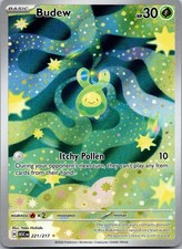 Budew 221/217 IR Ascended Heroes Pokemon Holo Near Mint