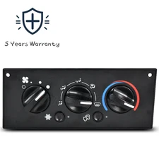 Heavy Duty A/C Control Switch Panel For Kenworth W900 T800 T600A 02-06 599-5511