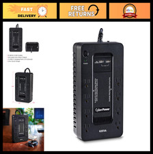 Standby UPS Battery Backup  Surge Protector, 625VA/360W, 8 Outlets, 2 USB Ports