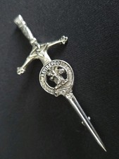 Scottish Clan Crest Kilt Pin "Reviresco" I Flourish Again