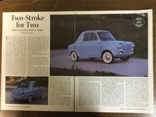 Misc 7376 Article Drive Report 1960 Vespa 400 Two Stroke For Two 7 Page