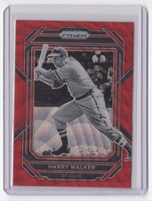 2023 Panini Prizm Ruby Wave Harry Walker St. Louis Cardinals #188