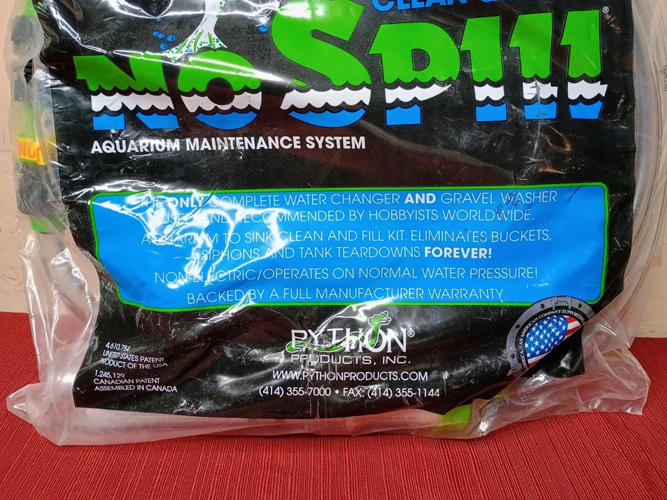Python 50' Feet No Spill Clean Fill Gravel Vacuum Aquarium Maintenance Kit - Image 4 of 4